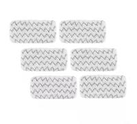 Crabop Lot de 6 serpillères jetables pour Swiffer PowerMop, 38 x 14,5 cm, recharges multi-surfaces pour le nettoyage du carrelage en bois dur stratifié