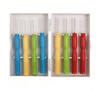 Crabop Lot de 8 aiguilles creuses à dessouder, kit de retrait de composants DIP en acier inoxydable avec tailles de 0,8 à 2,0 mm pour réparation de circuits imprimés et électronique de bricolage