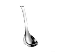 Crabop Louche Cuisine Acier Inoxydable Polie Anti-Rayures Louche Cuisine(Large soup spoon)