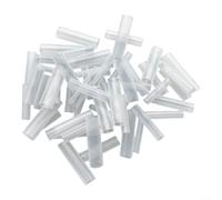 Crabop Manchons de greffage en silicone pour arbres fruitiers, tubes à paroi fine hautement élastiques favorisent une guérison rapide (1)