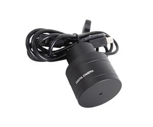 Crabop Oculaire électronique 2MP USB Caméra pour télescope, Métal 1,25 Pouce Plein Cadre, Capture Vidéo en Temps Réel pour Android PC Tablette Astronomie Observation