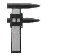 Crabop Outil de jauge de motif de boulon de roue, pour jantes à 4, 5, 6, 8, règles PCD avec échelles en pouces et métriques pour mesure de pneus de voiture, camion, remorque