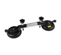 Crabop Outil de pose de couture, avec ventouse puissante, bouton de tension réglable pour nivellement de comptoir en pierre de granit et pour installation de carrelage, 42 cm (ventouse - 125 mm)