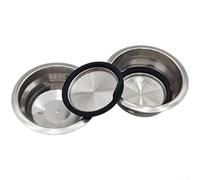 Crabop Panier filtrant amovible en acier inoxydable de 51 mm, pour machines à expresso EC331 EC680 EC685 EC695, insert porte-filtre amovible (1 panier)