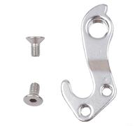 Crabop Patte de dérailleur arrière de vélo #322175 pour crochet de queue de vélo Trek, support en acier argenté compatible avec FX 7.2-7.6, 430/4500 Disc modèles 2012-2013 (argent)
