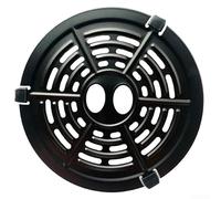 Crabop Plate de Remplacement pour Friteuse à Air 15,5 x 15,5 cm avec 3 Protège-Coins, pour accessoire Antiadhésif et pour facile à Nettoyer pour Cuisine Quotidienne