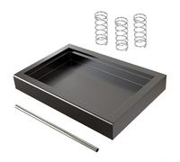 Crabop Plateau d'égouttement faible, pour Gaggia Classic Pro, avec 6, 9 et 12 barres de ressorts OPV, kit de mise à niveau ABS résistant à la chaleur pour un meilleur espace de vapeur et de balance
