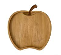 Crabop Plateau en Bois de Fruit 20cm pour Apéritifs et Décoration