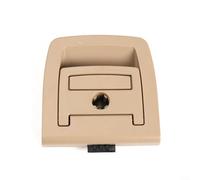 Crabop Poignée de tapis de coffre pour BMW X5 X6 2006-2013, poignée de valise en plastique noir avec vis, remplacement direct 51476958161 (trou de serrure beige)