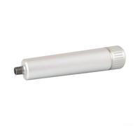 Crabop Poignée en aluminium pour filetage M10 Poignée ergonomique Argenté | Poignée ergonomique incurvée, texture antidérapante, tamponnage économe en main-d'œuvre, prise en main confortable