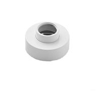 Crabop Pommeau de douche décoratif réglable de 0 à 10 mm en laiton massif pour robinet de salle de bain, vanne de mélange pour rénovation de robinet de salle de bain, blanc (blanc)