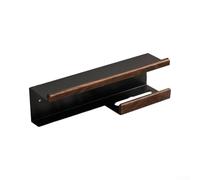 Crabop Porte-Brosse Électrique Design Drainant Porte-Brosse Électrique | pour bois noble alu mat, fixation adhésive pour forte, trous dans les murs, pour idéal locataires