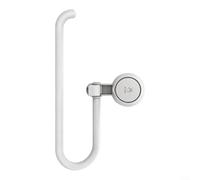 Crabop Porte-mouchoirs mural à ventouse sans perçage en ABS pour cuisine et salle de bain, distributeur de rouleaux peu encombrant