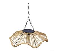 Crabop pour lanterne Tressée 36cm LED Chaude pour suspension pour(Single-layer petals)