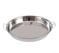 Crabop pour plateau Vapeur Acier Poignées Doubles Cuisine Pro pour(A) | Acier inoxydable pour robuste, poignées doubles ergonomiques, résistance chaleur , usage pour professionnel maison