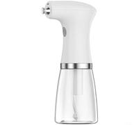 Crabop Pulvérisateur d'huile électrique avec Turbo Boost, atomiseur de brume rechargeable de type C pour la cuisine et la pâtisserie, flacon pulvérisateur réglable blanc (blanc)