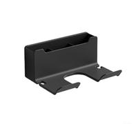 Crabop Rangement Cheveux Mural Design Anti-Chute Rangement Cheveux Mural(Black)