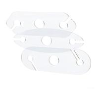 Crabop Rangement Verres Comptoir Bar Restaurant Acrylique | Acrylique transparent, design élégant, visible pour sous tous angles, pour idéal pour exposition verres fins