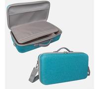 Crabop Sac de rangement rigide en EVA pour imprimante Liene PixCut S1, étui de voyage résistant aux chocs avec compartiments, pour accessoires, jaune (bleu)