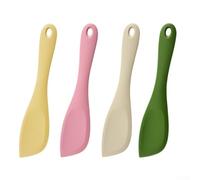 Crabop Spatule Silicone Double Courbe 26cm Pour Pâtisserie | Design double courbe, pour idéal pour racler les bols, parfait pour pâtisserie et crêpes, pour facile à nettoyer