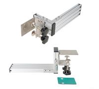 Crabop Support de montage de levier de vitesse en forme de L pour Logitech G29 G25 G27 G920 pour Thrustmaster T300RS, pince de levier de vitesse en métal robuste pour configuration de plate-forme de