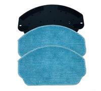 Crabop Support de rechange avec coussinets en microfibre pour aspirateur robot UMMUND BR151 Conga M10, 1 support + 2 tampons (1 support de balai + 2 chiffons)