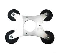 Crabop Support de toit en alliage d'aluminium pour Starlink pour Mini, support magnétique discret pour voiture, camion, camping-car, bateau, kit d'installation sécurisé et résistant au vent