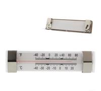 Crabop Thermomètre numérique pour réfrigérateur avec sonde pliable - pour une lecture instantanée des aliments et jauge de température de cuisine pour congélateur, four, barbecue, cuisson de la viande