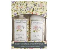 Crabtree & Evelyn Summer Hill Lot de 2 savons et lotions pour les mains