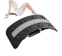 Crack Dos, Support Lombaire pour Soulagement, Outil de Massage et Récupération Ajustable pour Le Dos Lombaire Maison Voyage Voiture Yoga Sommeil