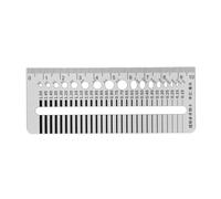 Crack Gauge Ruler - Fast Gap Accurate Stainless Steel Ruler