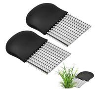 Crack Weeder Brush, outil de désherbage,Couper un ensemble d'outils de mauvaises herbes de 2 - Cracles de crack inoxydable