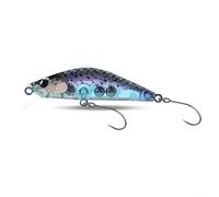 Crackbait Leurre de pêche 6 cm de long Poids 3,6 g Construction métallique Centre de gravité fixe pour une plus longue distance de lancer, idéal pour les pêcheurs d'eau douce (B)