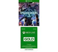 Crackdown 3 + Abonnement Xbox Live Gold 3 mois