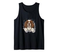 Cracked Wall English Springer Spaniel Débardeur