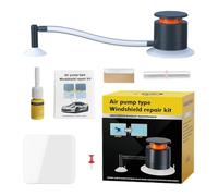 Cracked Windshield Repair Kit - Windshield Chip Fixer Fluid with Repair Too