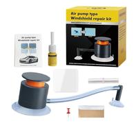 Cracked Windshield Repair Kit - Windshield Chip Fixer Fluid with Repair Too
