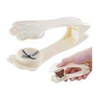 Cracker ouvre-châtaigne, outil cracker châtaignes | Éplucheur pour chat en forme de coupe,Ouvreur ergonomique, éplucheur pour casse-noisettes, outil de clip d'éclaboussure