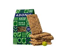 Crackers Keto Olive et graines de Chia ADONIS