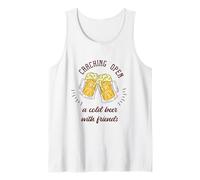 Cracking Open A Cold Beer with Friends Cadeau Amusant de bière Débardeur