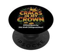 Cracks in My Crown Musique Officielle Merch Udo W. PopSockets PopGrip Adhésif