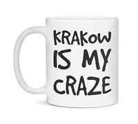Cracovie Est Ma Folie Tasses À Thé Avec Anse Tasse Céramique Mug Pour Cacao Travail Espresso Cappuccino 330Ml