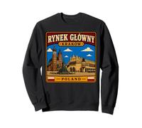 Cracovie Pologne Voyage en Famille à Cracovie Vacation Pologne Sweatshirt