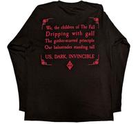 Cradle Of Filth Dark Horses and Forces Long Sleeve T Shirt Size M