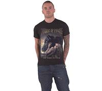 Cradle of Filth T Shirt Dark Horses And Forces Tour Nouveau Officiel Unisexe Noir Taille M