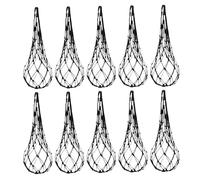 Cradles de hamac au mellon - Berceau de suspension au crochet épaissi 23,6 '| 10 pack Fruit Hammock Net pour treillis, filet de fruits en service lourd pour le jardinage de la récolte Protection de li