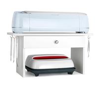Crafit Étagère de rangement de bureau, support compatible avec les machines Cricut, support de table d'organisation avec tiroir pour accessoires et outils de rangement