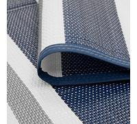Craft 4 You Tapis imperméable pour extérieur et intérieur, tailles jusqu'à 2,7 x 4 m, grand tapis de couverture réversible en plastique (bleu marine, 240 x 310 cm), out_rug_5769810913
