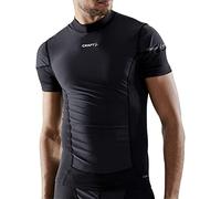 Craft Active Extreme X Wind SS M Hauts Homme, Noir/Gris Granit, XL