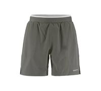 Craft ADV Essence 2in1 Short de running Hommes - gris, Taille XL